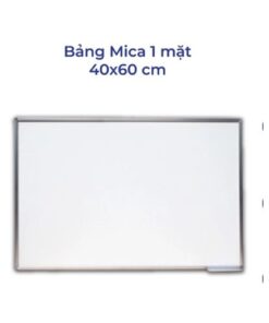 Bảng Trắng Mica Viết Bút Lông Viền Nhôm